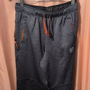 Russell Athletic Gray and Orange Joggers